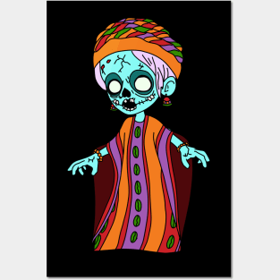 Cute Malian Zombie Posters and Art